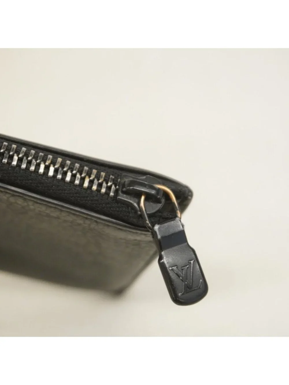 Louis Vuitton Coin Case Monogram Shadow Compact Card Holder Black